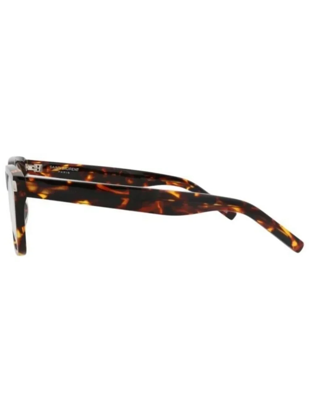 New Saint Laurent Mens Square/Rectangle Havana Havana Transparent Fashion Design